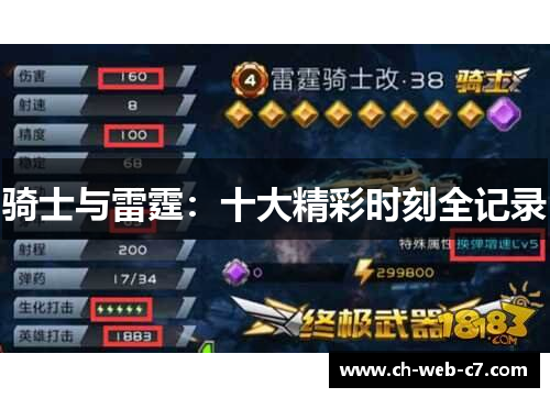 骑士与雷霆：十大精彩时刻全记录