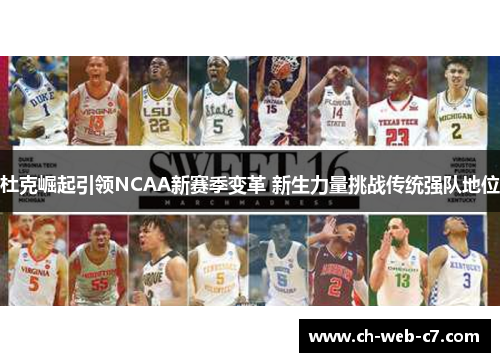 杜克崛起引领NCAA新赛季变革 新生力量挑战传统强队地位 杜克崛起引领NCAA新赛季变革 新生力量挑战传统强队地位